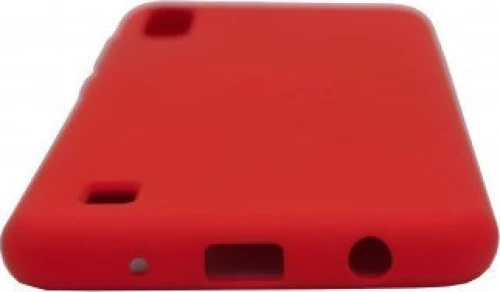 Θήκη σιλικόνης TPU Ultra Slim 0.3mm soft mat για Samsung A10 - κόκκινο