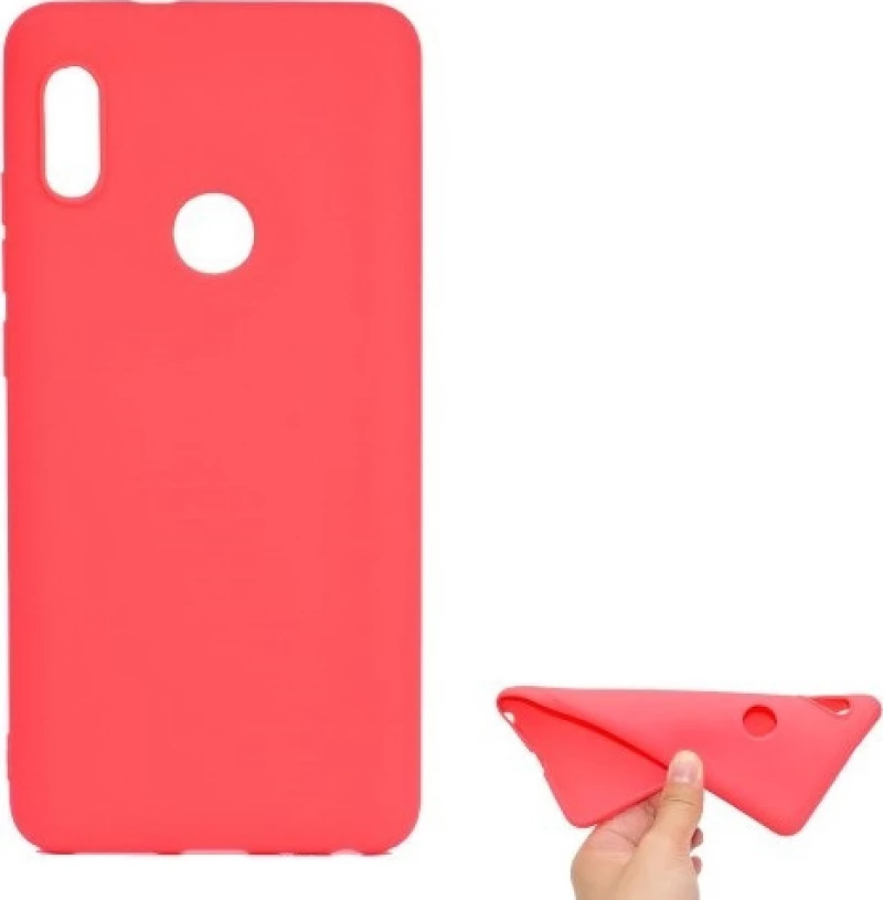 Θήκη XIAOMI Mi A2 / (Mi 6x) OEM Soft TPU Series Πλάτη κόκκινο