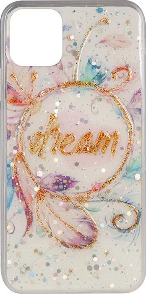 ΘΗΚΗ TPU SILICONE CASE ΓΙΑ IPHONE 11 PRO MAX CLEAR 3D ΜΕ ΣΧΕΔΙΟ DREAM 100.368