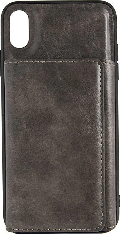 ΘΗΚΗ ΠΟΡΤΟΦΟΛΙ ΓΚΡΙ ΓΙΑ IPHONE XR WALLET CASE 100.724