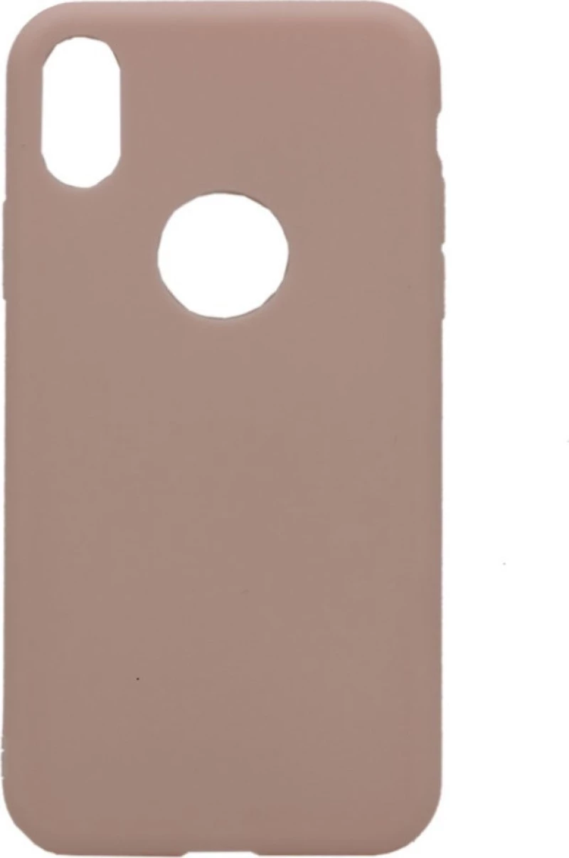 Θήκη σιλικόνης TPU Ultra Slim 0.3mm soft mat για iPhone X/Xs - απαλό ροζ