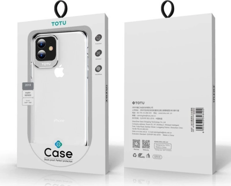 ΔΙΑΦΑΝΗ ΘΗΚΗ IPHONE 11 TOTU DESIGN FAIRY SERIES SILICONE SOFT TOUCH CASE AA-069/IP11