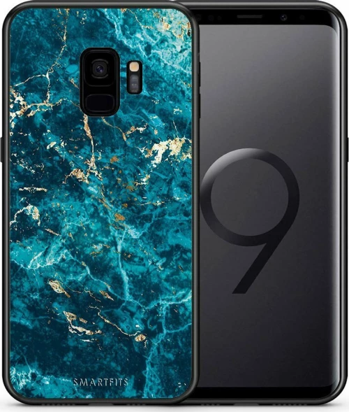 Marble Blue - Samsung S9 θήκη