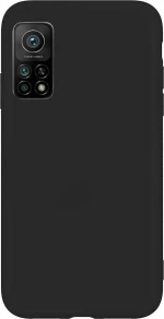 Xiaomi Mi 10T and Mi 10T Pro - Silky and Soft Touch Finish Back Cover Case Matte Black (oem)