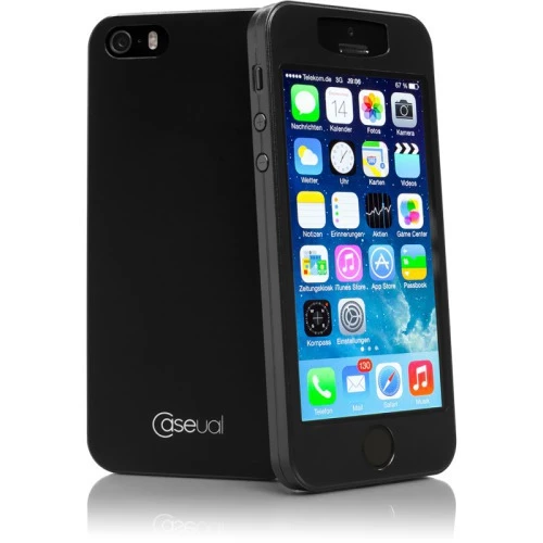 CASEual Thinskin Black (iPhone 5/5s/SE)