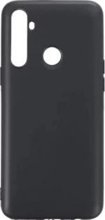 Realme 5 Θήκη Σιλικονης (Μαύρη)