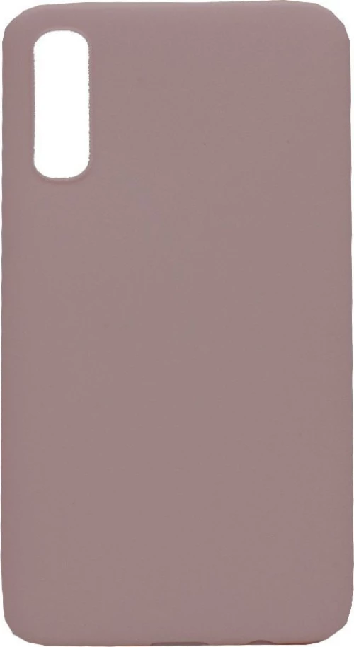 Θήκη σιλικόνης TPU Ultra Slim 0.3mm soft υφή matte για Samsung A50 - απαλό ροζ