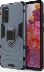 Hurtel Ring Armor Back Cover Πλαστικό Μπλε (Galaxy S20 FE)
