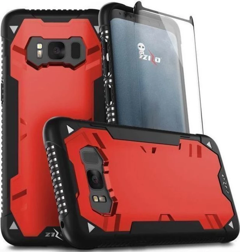 Zizo Proton Armor Κόκκινο (Galaxy S8+)