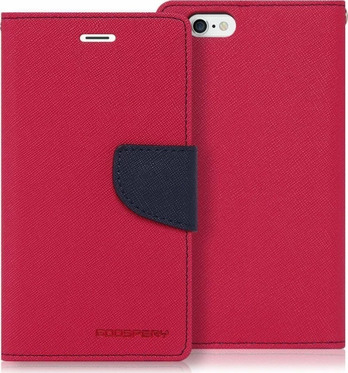 Mercury Fancy Diary Δερματίνης Ροζ (Asus ZenFone 6)