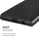 KWmobile Vertical Flip Μαύρο (Galaxy J6+)
