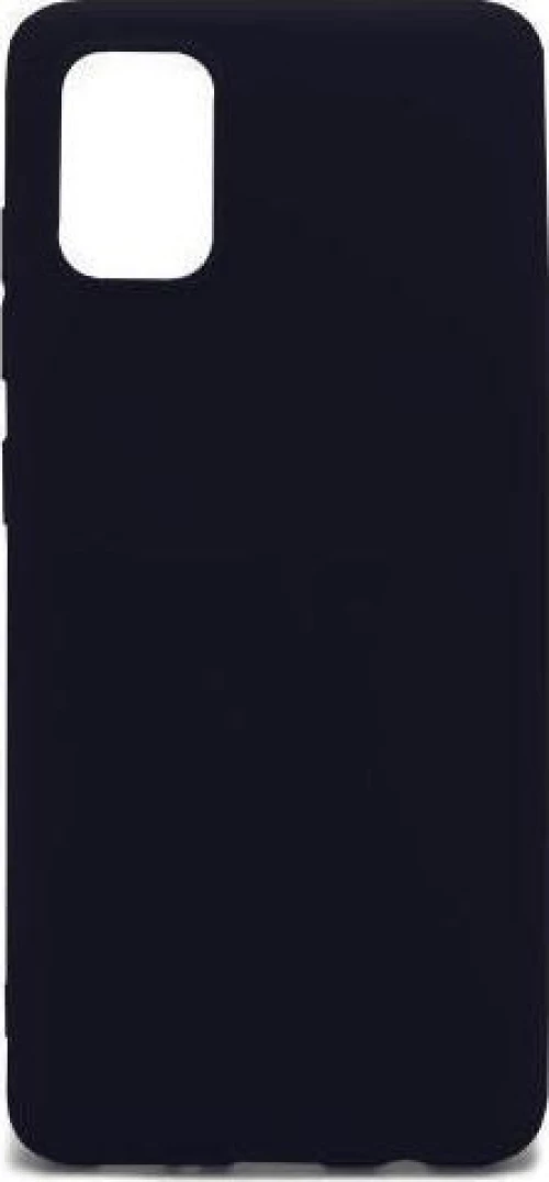 Θήκη σιλικόνης TPU Ultra Slim 0.3mm soft υφή matte για Samsung A71 - σκούρο μπλέ