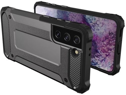 Hybrid Armor Case Tough Rugged Cover for Samsung Galaxy S21 Ultra 5G black