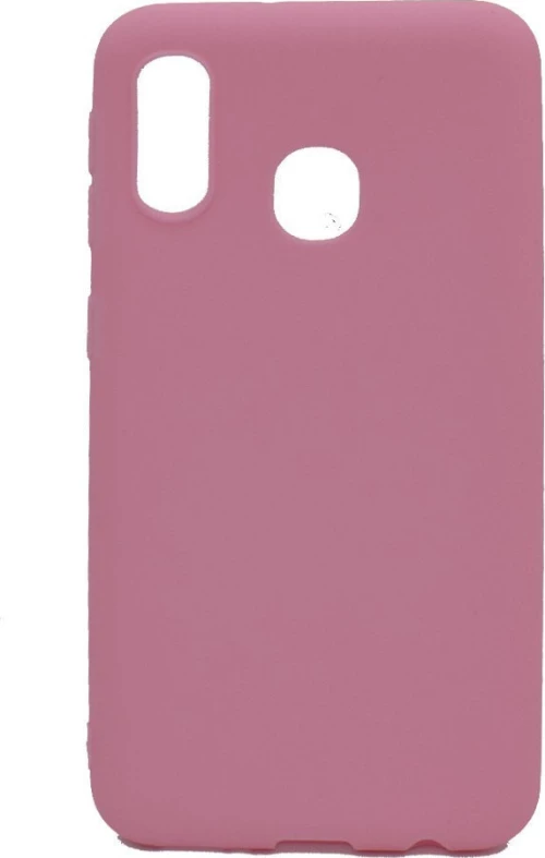 Θήκη σιλικόνης TPU Ultra Slim 0.3mm soft mat για Samsung A20e - ροζ