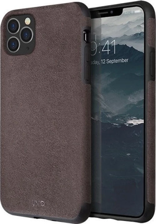 Uniq Sueve Back Cover Γκρι (iPhone 11 Pro Max)