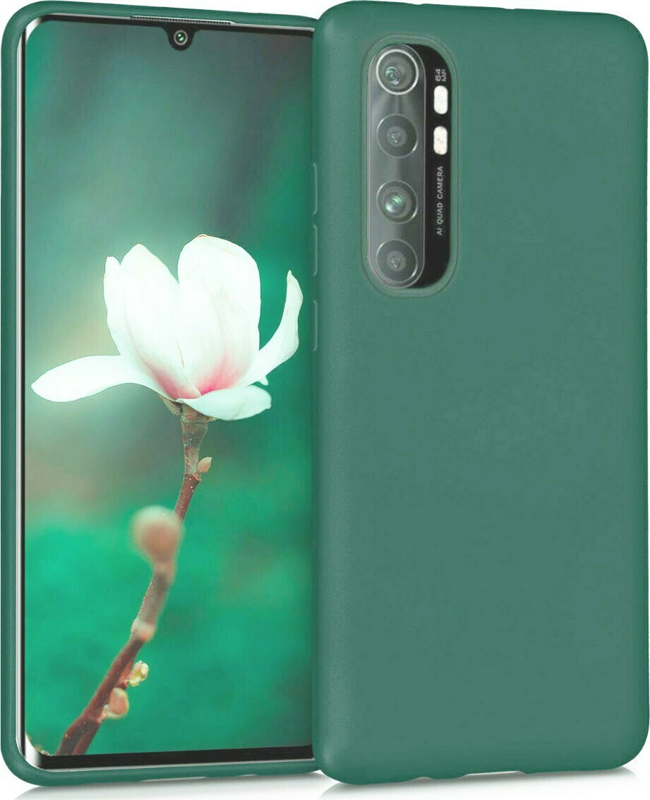 100.0651 Xiaomi Mi Note 10 Lite Silky and Soft Touch Finish Back Cover Case Olive Green OEM