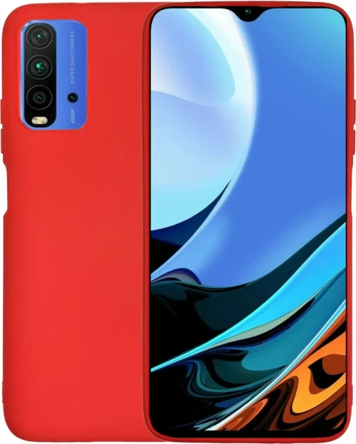 Θήκη σιλικόνης TPU Ultra Slim 0.3mm soft mat για Xiaomi Redmi 9T - Κόκκινο