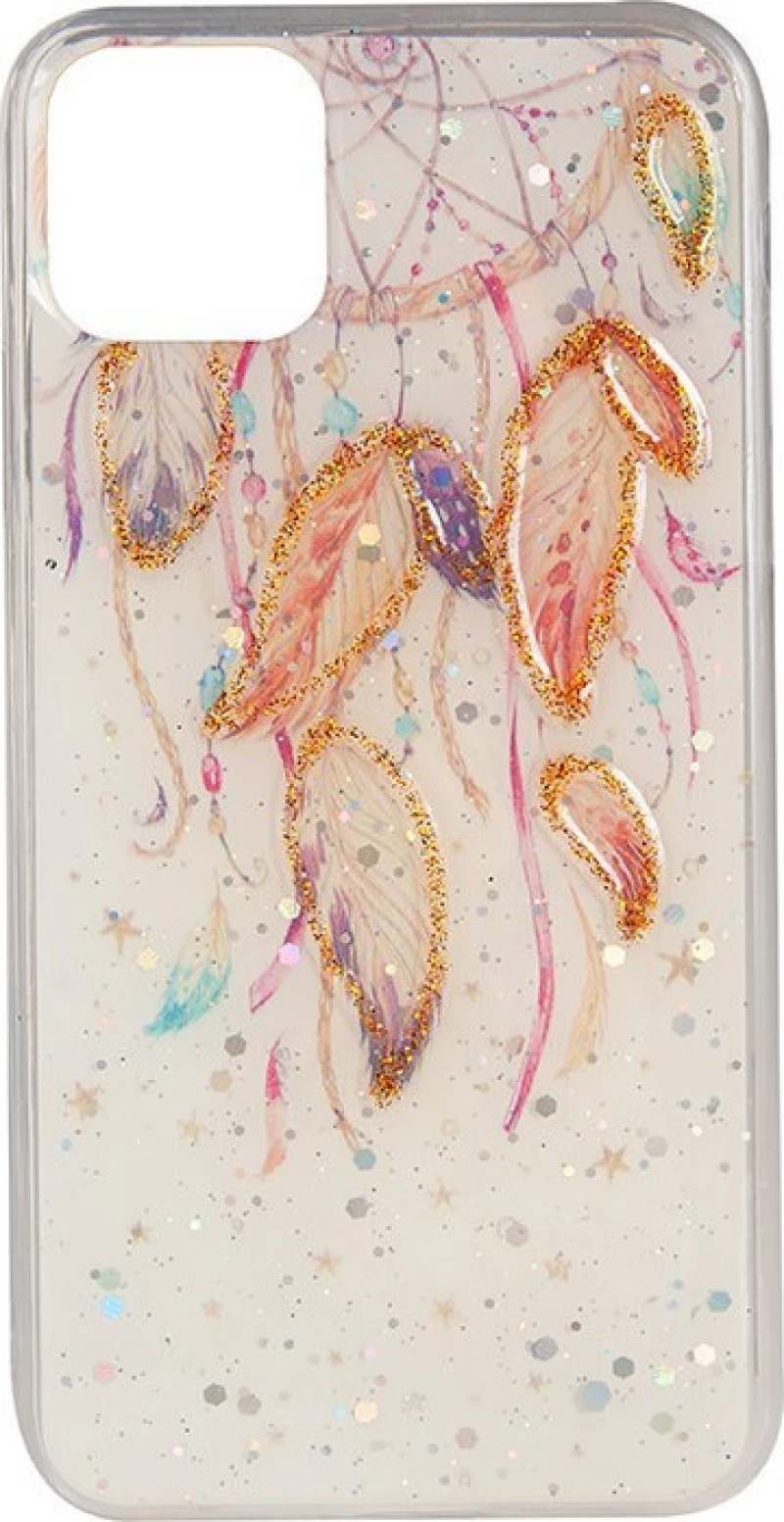 ΘΗΚΗ TPU SILICONE CASE ΓΙΑ IPHONE 11 PRO CLEAR 3D ΜΕ ΣΧΕΔΙΟ DREAMCATCHER 100.361