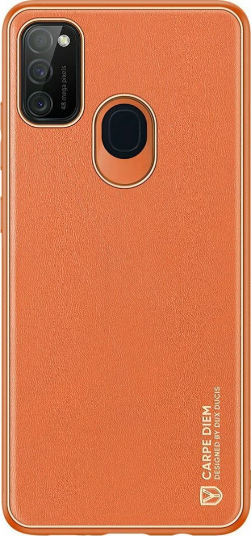 Dux Ducis Yolo Elegant Back Cover Δερματίνης Πορτοκαλί (Galaxy M30s)