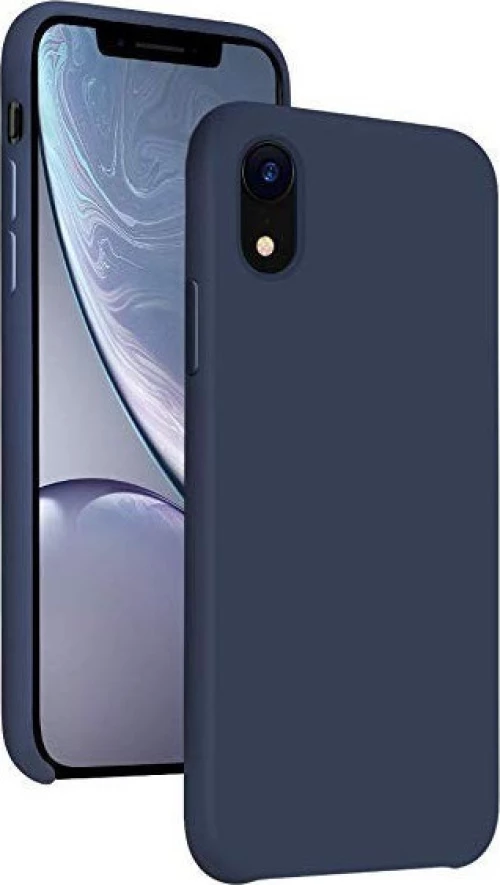 OEM SOFT TOUCH BACK COVER ΜΑΤΤ ΓΙΑ IPHONE XS MAX MIDNIGHT BLUE 100.0340