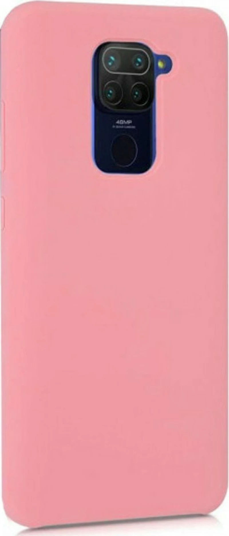 100.0735 Silky and Soft Touch Finish Back Cover CASE ΓΙΑ XIAOMI REDMI NOTE 9 BABY PINK