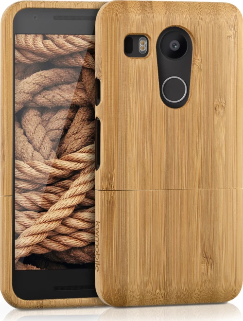 KWmobile Back Cover Ξύλινο Bamboo (LG Nexus 5X)