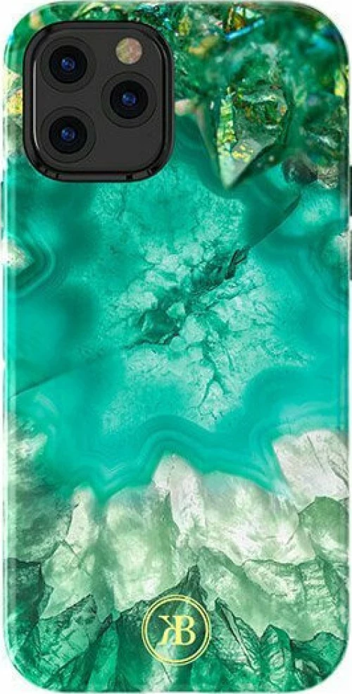 Kingxbar Agate Series Back Cover Πλαστικό Πράσινο (iPhone 12 mini)