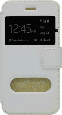 Θήκη flip με Call Display,δυνατότητα απάντησης και STAND για Huawei Mate 10 Lite - λευκό