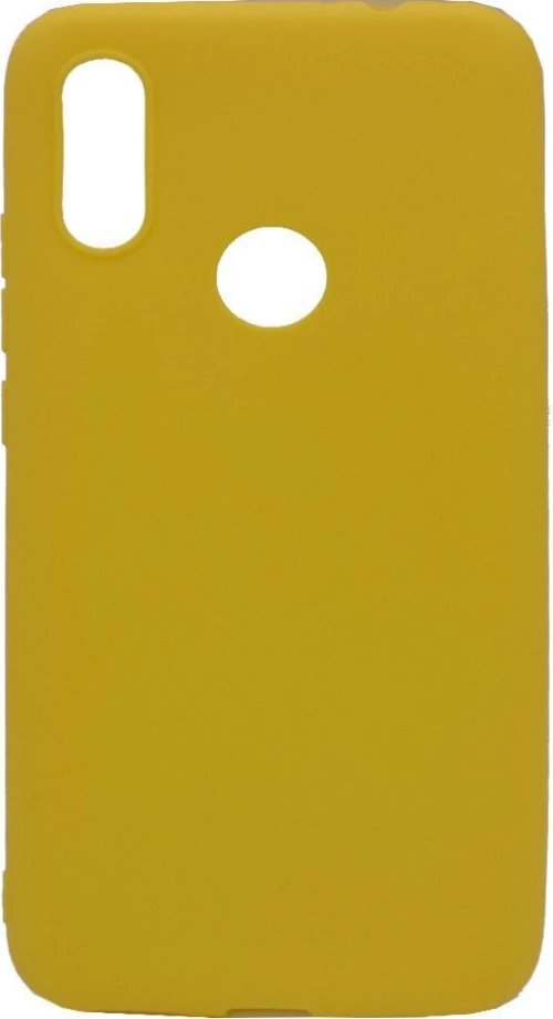 Θήκη σιλικόνης TPU Ultra Slim 0.3mm soft mat για Xiaomi Redmi 7 - κίτρινο