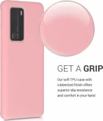 KWmobile Rubber TPU Back Cover Rose Gold Matte (Huawei P40 Pro)