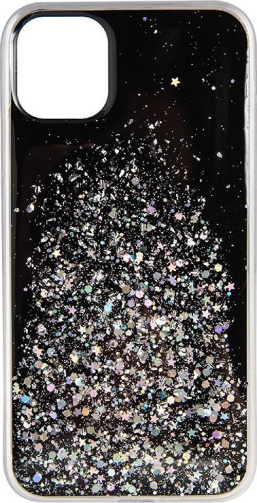 ΘΗΚΗ TPU SILICONE CASE ΓΙΑ IPHONE 11 PRO BLACK GLITTER 100.339