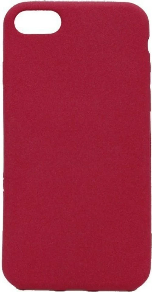 Θήκη σιλικόνης TPU Ultra Slim 0.3mm soft υφή mat για iPhone 7/8 - Κόκκινο
