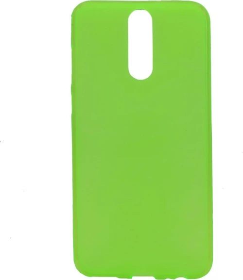 Θήκη TPU με διάφανη mat πλάτη για Huawei Mate 10 Lite - πράσινο