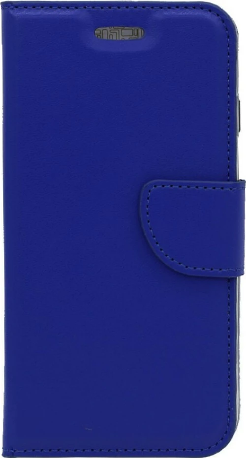 Θήκη flip με υποδοχή καρτών και δυνατότητα STAND για Samsung A41 - μπλέ