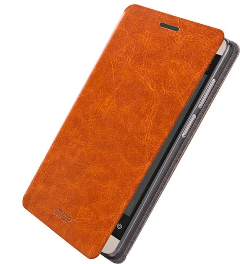 Mofi Book Δερμάτινο Καφέ (Xiaomi Redmi 4)