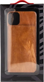 ΘΗΚΗ ΠΟΡΤΟΦΟΛΙ ΣΥΝΘΕΤΙΚΟ ΔΕΡΜΑ ΜΑΥΡΗ ΓΙΑ IPHONE 11 WALLET CASE 100.757