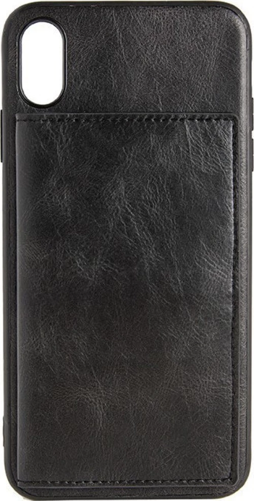 ΘΗΚΗ ΠΟΡΤΟΦΟΛΙ ΣΥΝΘΕΤΙΚΟ ΔΕΡΜΑ ΜΑΥΡΗ ΓΙΑ IPHONE XS MAX WALLET CASE 100.752