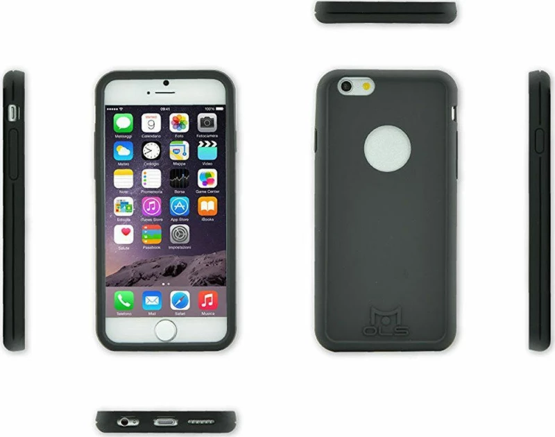 Mols ShockProof Μαύρο (iPhone 6/6s)