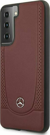 Mercedes-Benz Urban Back Cover Δερμάτινο Κόκκινο (Galaxy S21+ 5G)
