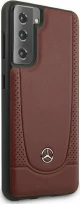 Mercedes-Benz Urban Back Cover Δερμάτινο Κόκκινο (Galaxy S21+ 5G)