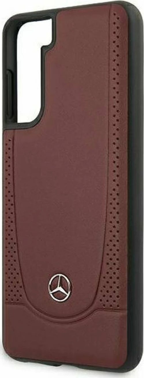 Mercedes-Benz Urban Back Cover Δερμάτινο Κόκκινο (Galaxy S21+ 5G)