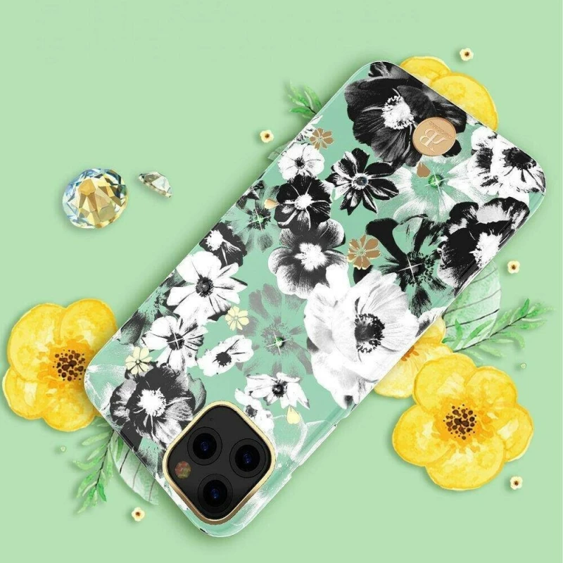 Θήκη Kingxbar Blossom with Swarovski για iPhone 11 Pro Max - Μαργαρίτα