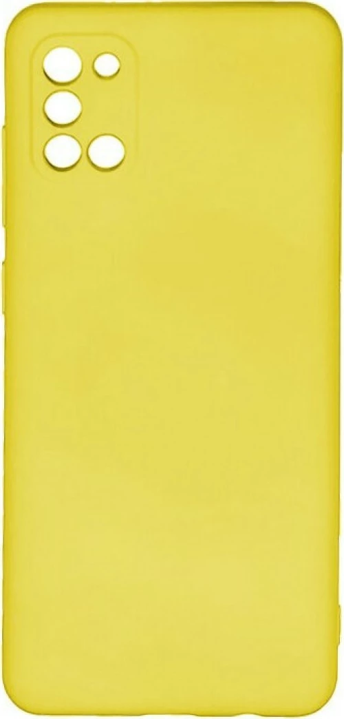 100.0796 Silky and Soft Touch Finish Back Cover Case ΚΙΤΡΙΝΟ FOR SAMSUNG GALAXY A31