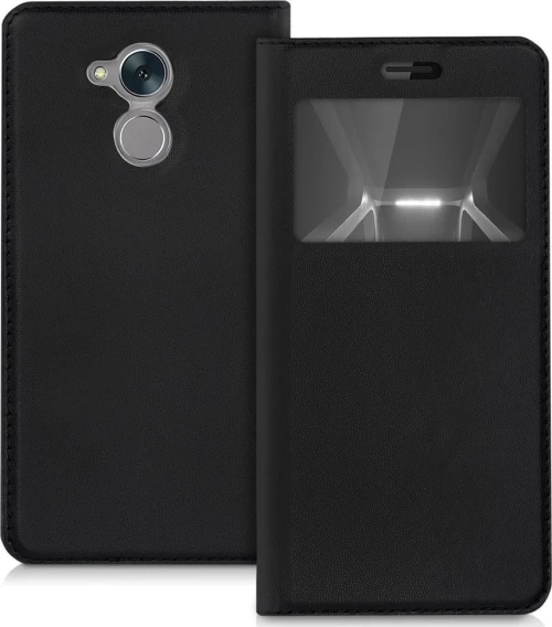 KWmobile View-Flip Book Μαύρο (Honor 6C)