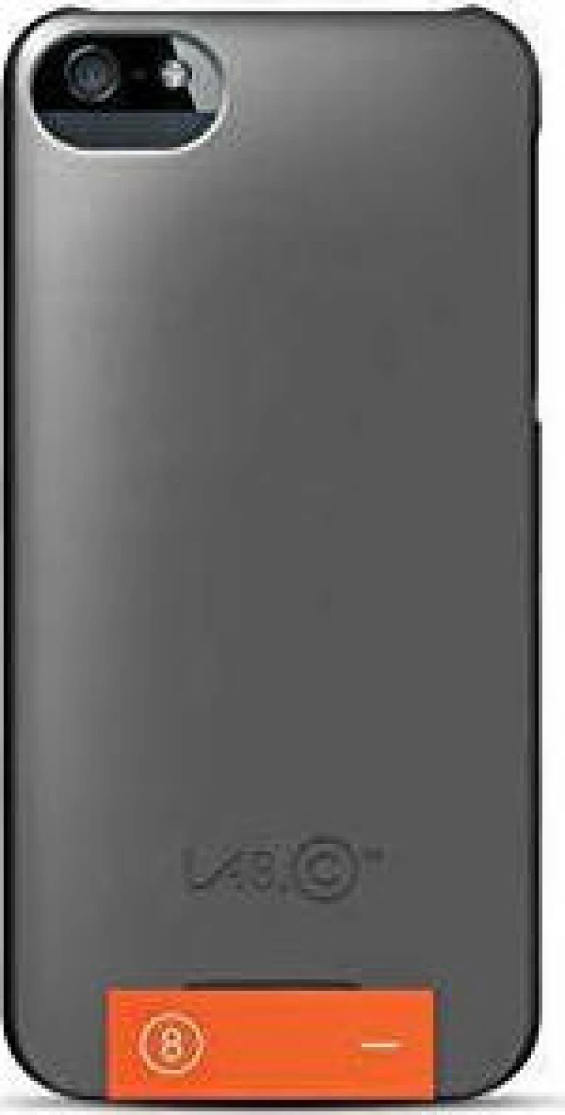 Θήκη Lab.C USB με 8GB έξτρα χωρητικότητα για iPhone 5 5S SE - ΓΚΡΙ - LABC-105-GO