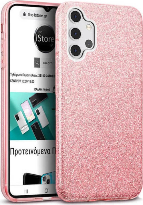 Hybrid Strass Pink Case Samsung Galaxy A32 5G
