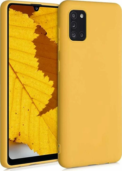 Soft Touch Samsung A31 yellow