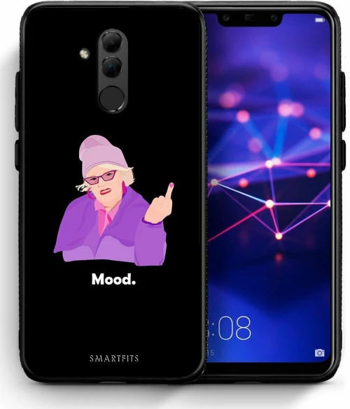 Grandma Mood Black - Huawei Mate 20 Lite θήκη +ΔΩΡΕΑΝ Ring Holder