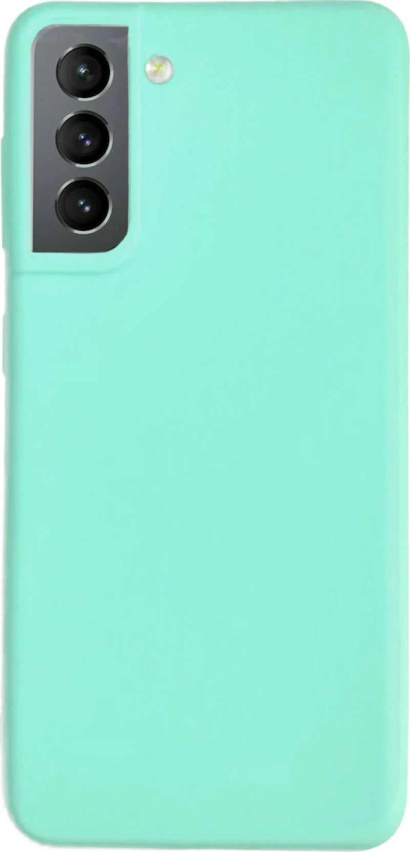 Θήκη σιλικόνης TPU Ultra Slim 0.3mm soft mat για Samsung Galaxy S21 Plus - τιρκουάζ