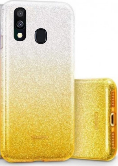 Glitter For SAMSUNG GALAXY A20e silver-gold